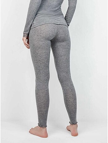 Pantalón legging térmico ligero con cintura doble