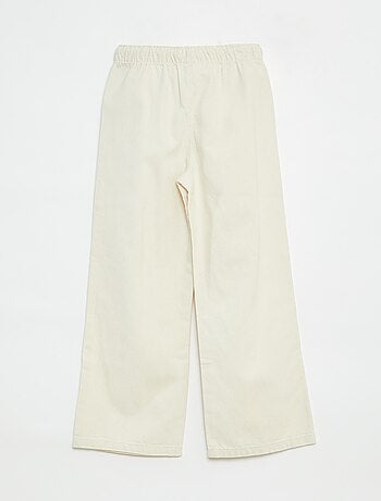 Pantalón ligero con corte ancho
