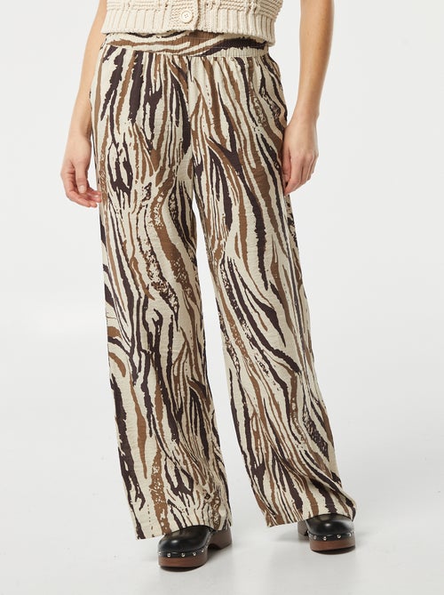 Pantalón ligero con estampado 'JDY' - Kiabi