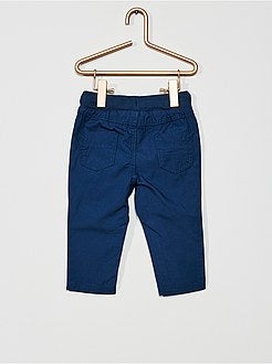 Pantalón ligero de popelina - Kiabi