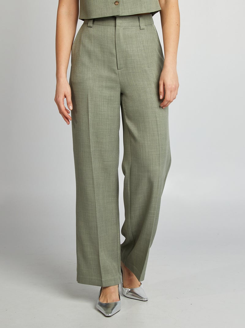 Pantalón ligero VERDE - Kiabi