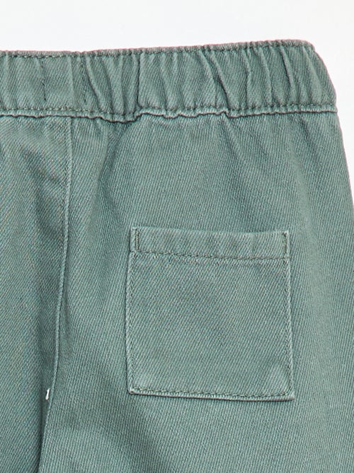 Pantalón liso corte relax fit - Kiabi