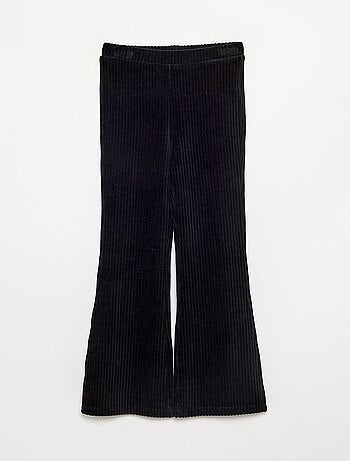 Pantalón liso de pana