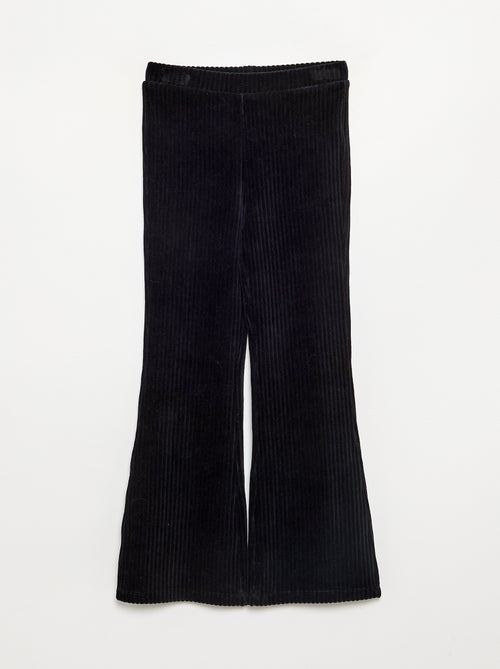 Pantalón liso de pana - Kiabi