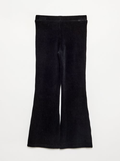 Pantalón liso de pana - Kiabi