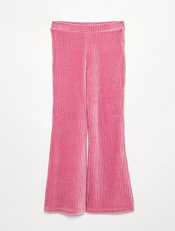 Pantalón liso de pana
