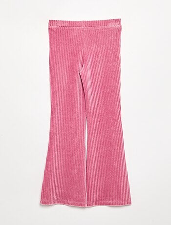 Pantalón liso de pana