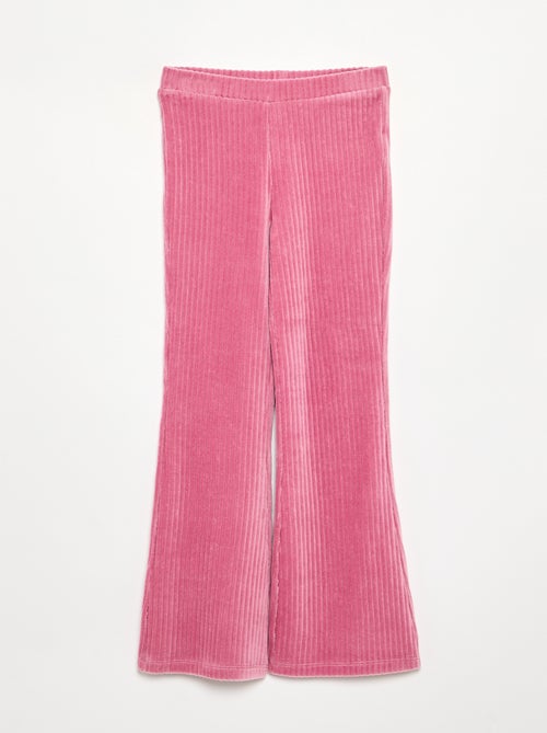Pantalón liso de pana - Kiabi