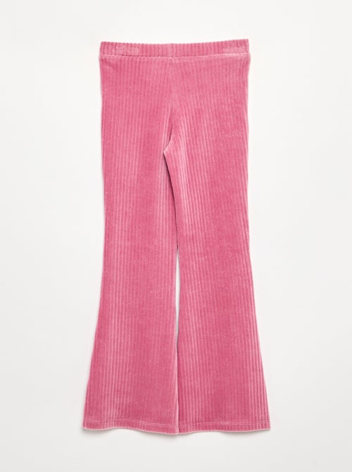 Pantalón liso de pana - Kiabi