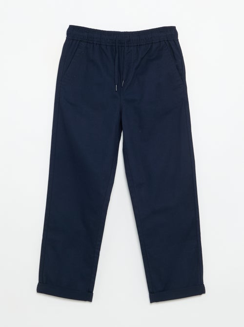 Pantalón liso ligero - Kiabi