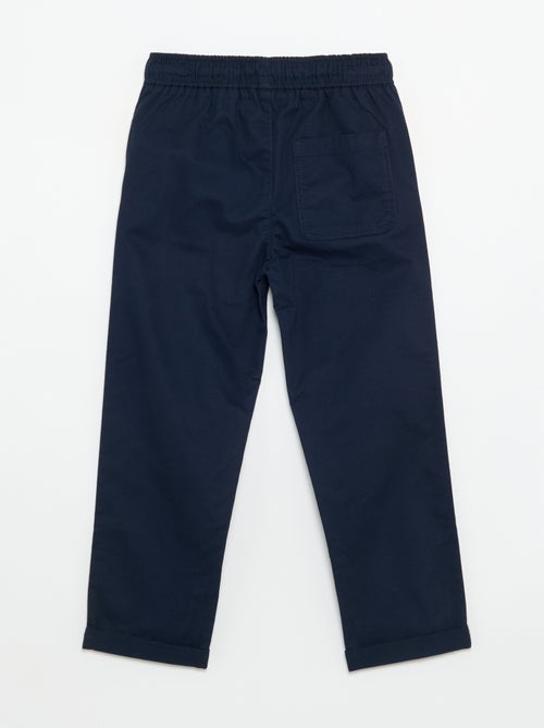 Pantalón liso ligero - Kiabi