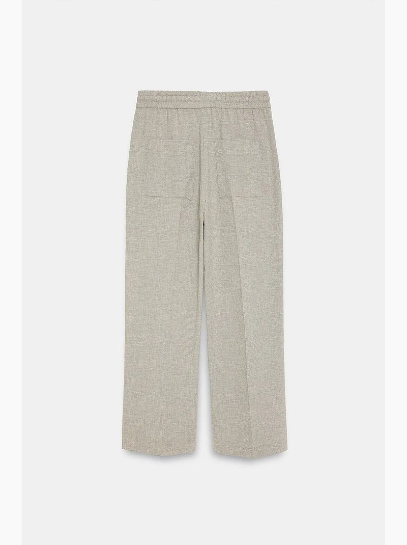 Pantalón lounge de popelina de pernera ancha dilvin Arena - Kiabi