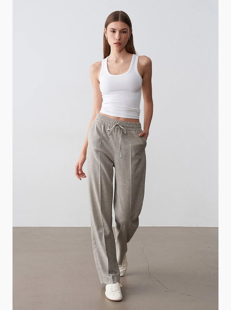 Pantalón lounge de popelina de pernera ancha dilvin Arena - Kiabi