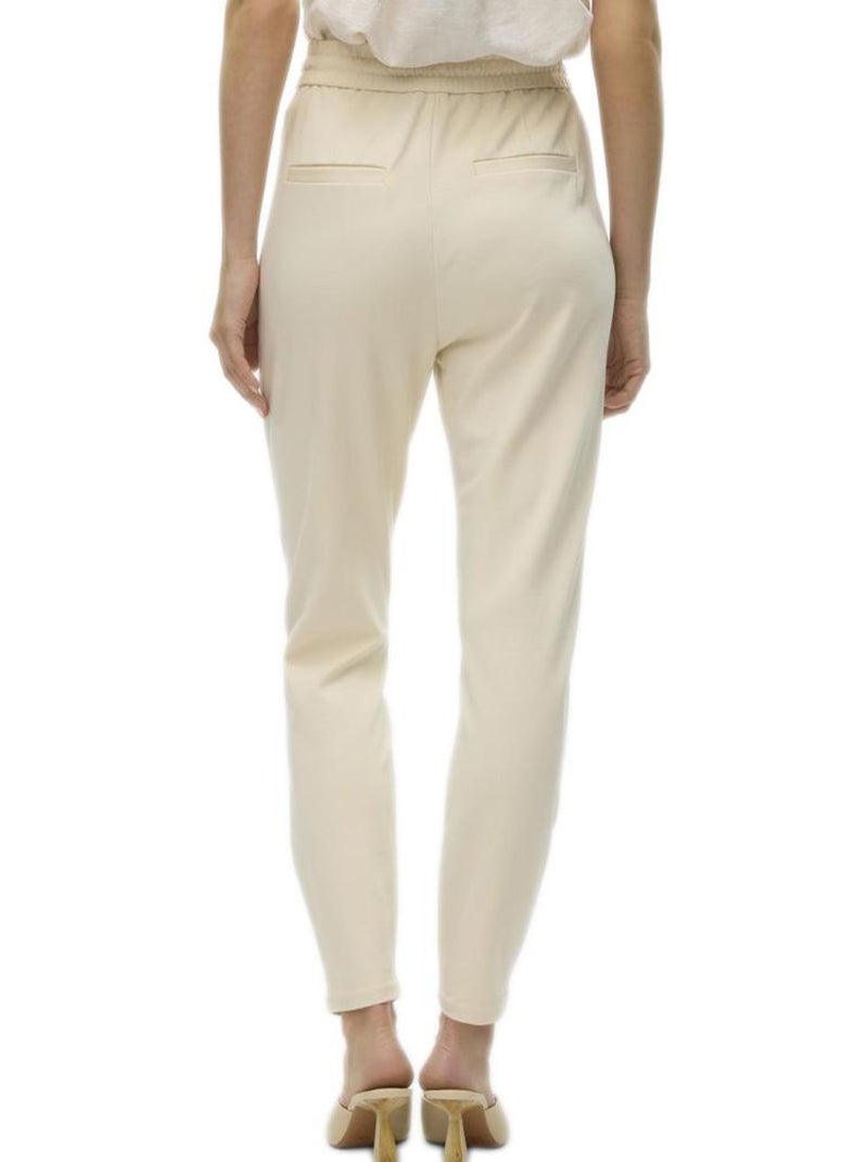 Pantalón Meva para Mujer Beige - Kiabi