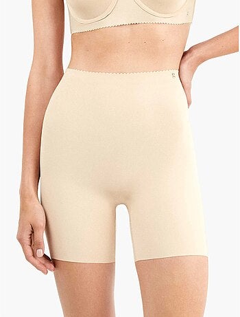 Pantalón moldeador envolvente sin costuras en tejido de microfibra