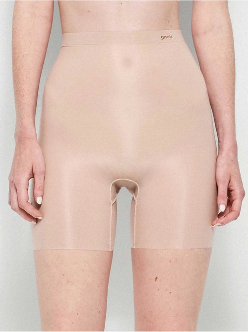 Pantalón moldeador preformado, segunda piel, sin costuras - Kiabi Pantalón moldeador preformado, segunda piel, sin costuras - Kiabi
