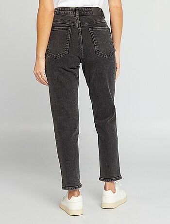 Pantalón mom con talle muy alto - L28