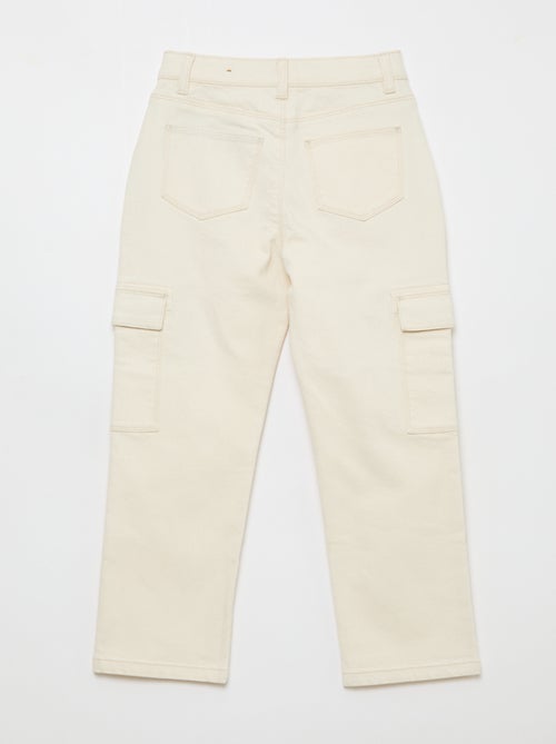 Pantalón multibolsillos - Corte + cómodo - Kiabi