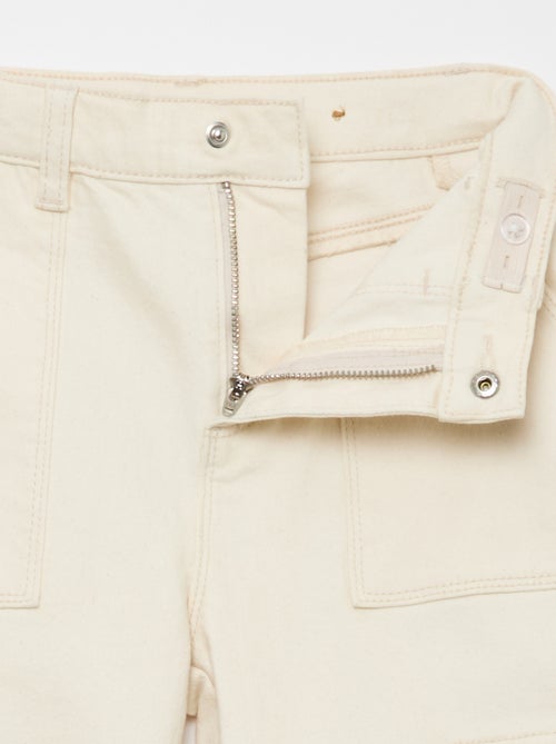 Pantalón multibolsillos - Corte + cómodo - Kiabi