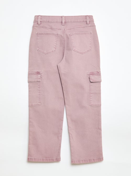 Pantalón multibolsillos - Corte + cómodo - Kiabi