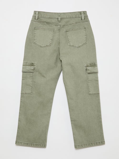 Pantalón multibolsillos - Corte + cómodo - Kiabi