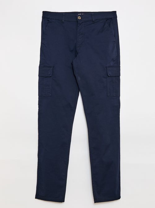 Pantalón multibolsillos  - L36 - Kiabi