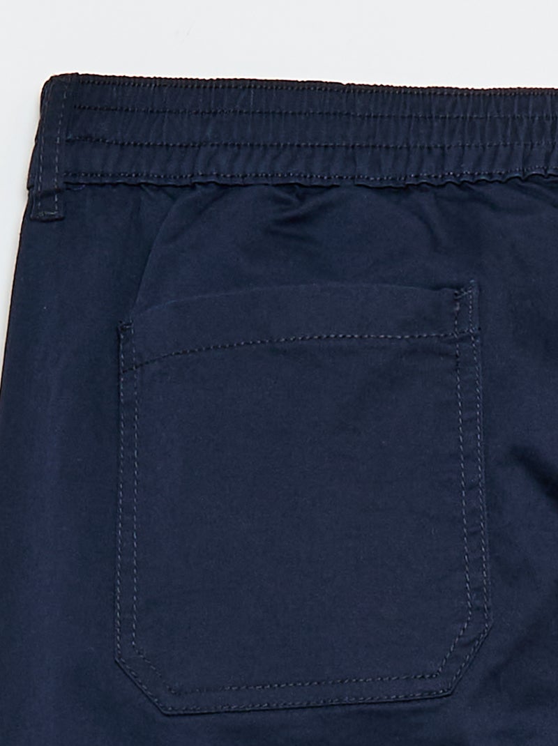Pantalón multibolsillos  - L36 Azul - Kiabi