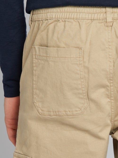 Pantalón multibolsillos  - L36 - Kiabi