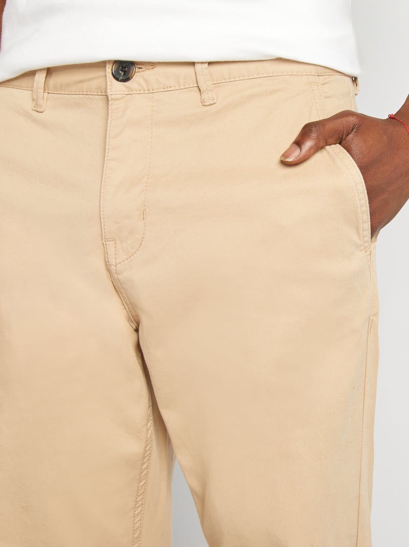 Pantalón multibolsillos BEIGE - Kiabi