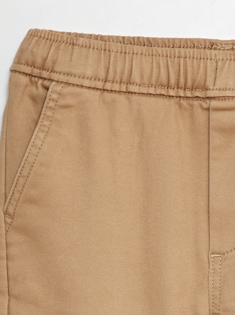 Pantalón multibolsillos BEIGE - Kiabi