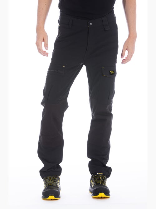 Pantalón multibolsillos bielástico AXIS - Kiabi Pantalón multibolsillos bielástico AXIS - Kiabi