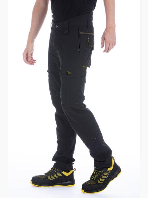 Pantalón multibolsillos bielástico AXIS - Kiabi Pantalón multibolsillos bielástico AXIS - Kiabi