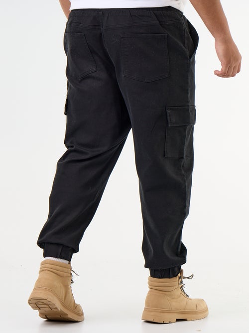 Pantalón multibolsillos con cintura elástica - Kiabi Pantalón multibolsillos con cintura elástica - Kiabi