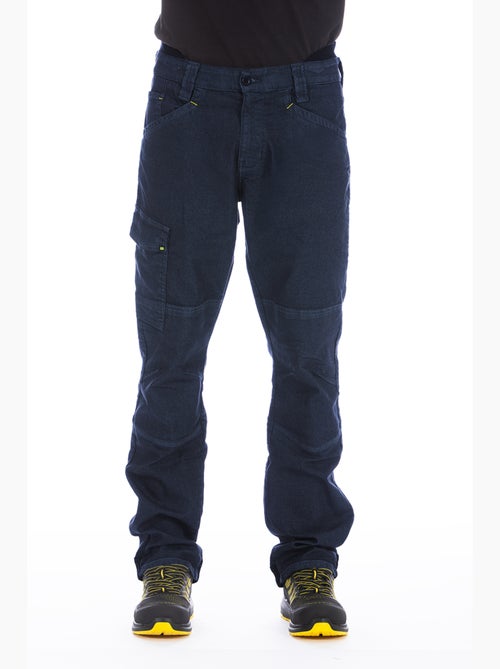 Pantalón multibolsillos con cinturilla alta en la espalda WELLER1 - Kiabi Pantalón multibolsillos con cinturilla alta en la espalda WELLER1 - Kiabi