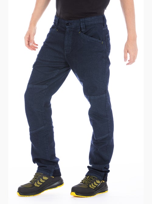 Pantalón multibolsillos con cinturilla alta en la espalda WELLER1 - Kiabi Pantalón multibolsillos con cinturilla alta en la espalda WELLER1 - Kiabi