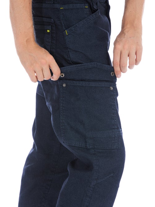 Pantalón multibolsillos con cinturilla alta en la espalda WELLER1 - Kiabi Pantalón multibolsillos con cinturilla alta en la espalda WELLER1 - Kiabi
