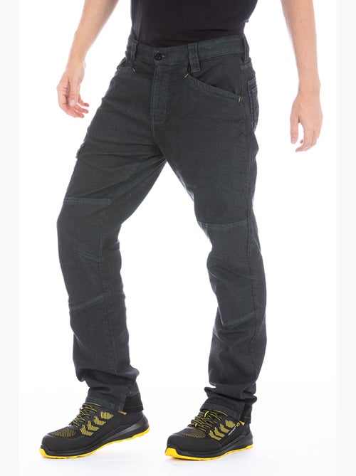 Pantalón multibolsillos con cinturilla alta en la espalda WELLER1 - Kiabi