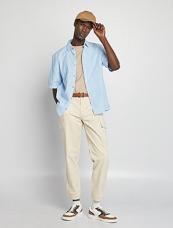 Pantalón multibolsillos con velcro