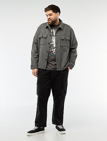 Pantalón multibolsillos corte recto / regular fit