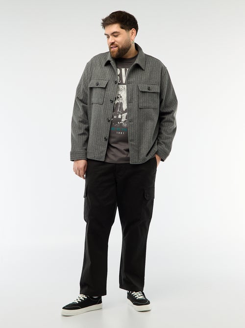 Pantalón multibolsillos corte recto / regular fit - Kiabi