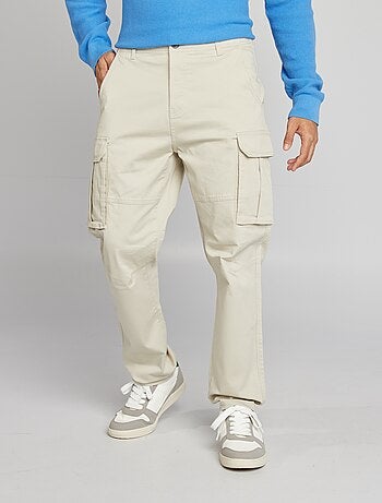 Pantalón multibolsillos de dobby