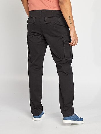 Pantalón multibolsillos de dobby