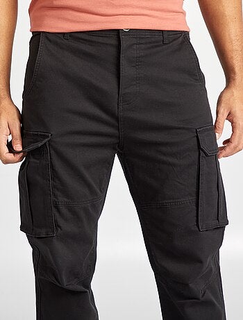 Pantalón multibolsillos de dobby