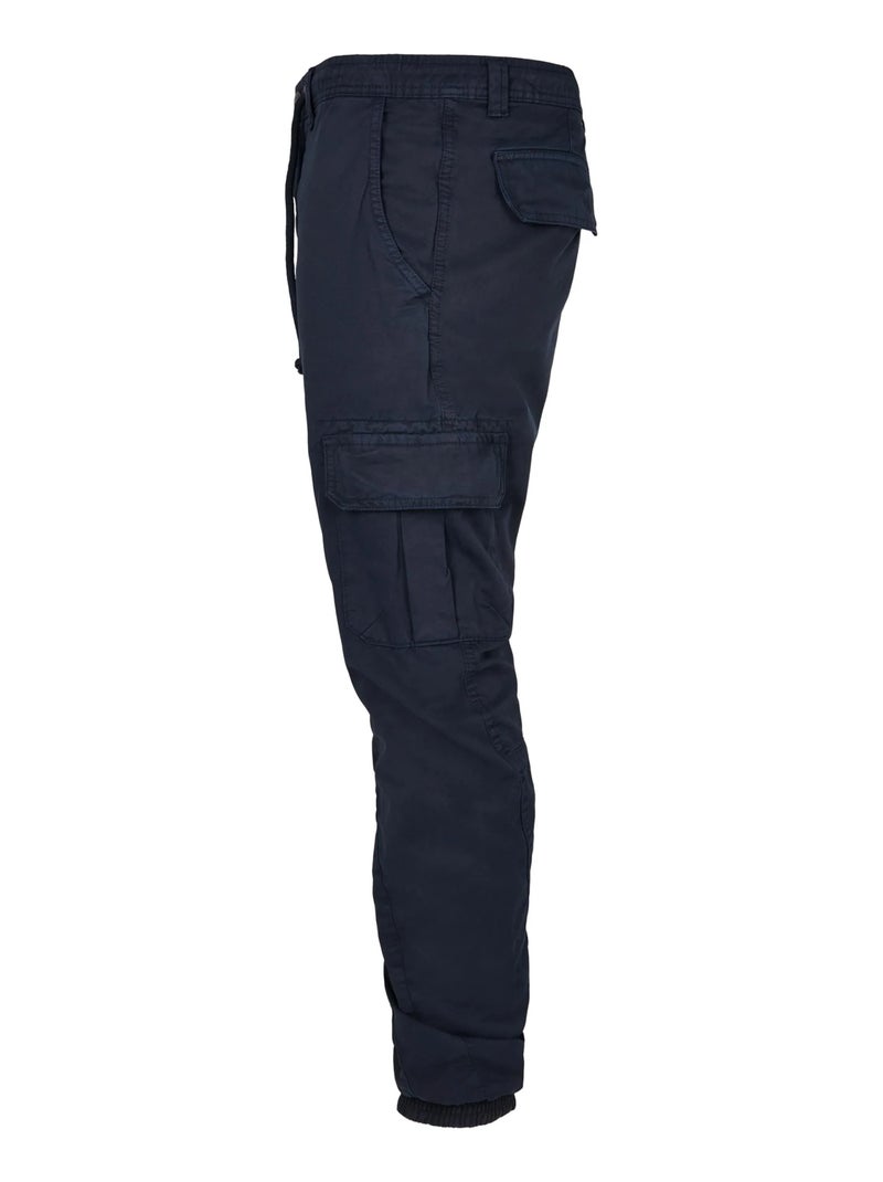Pantalón multibolsillos diseño liso para hombre - urban classics Azul marino - Kiabi