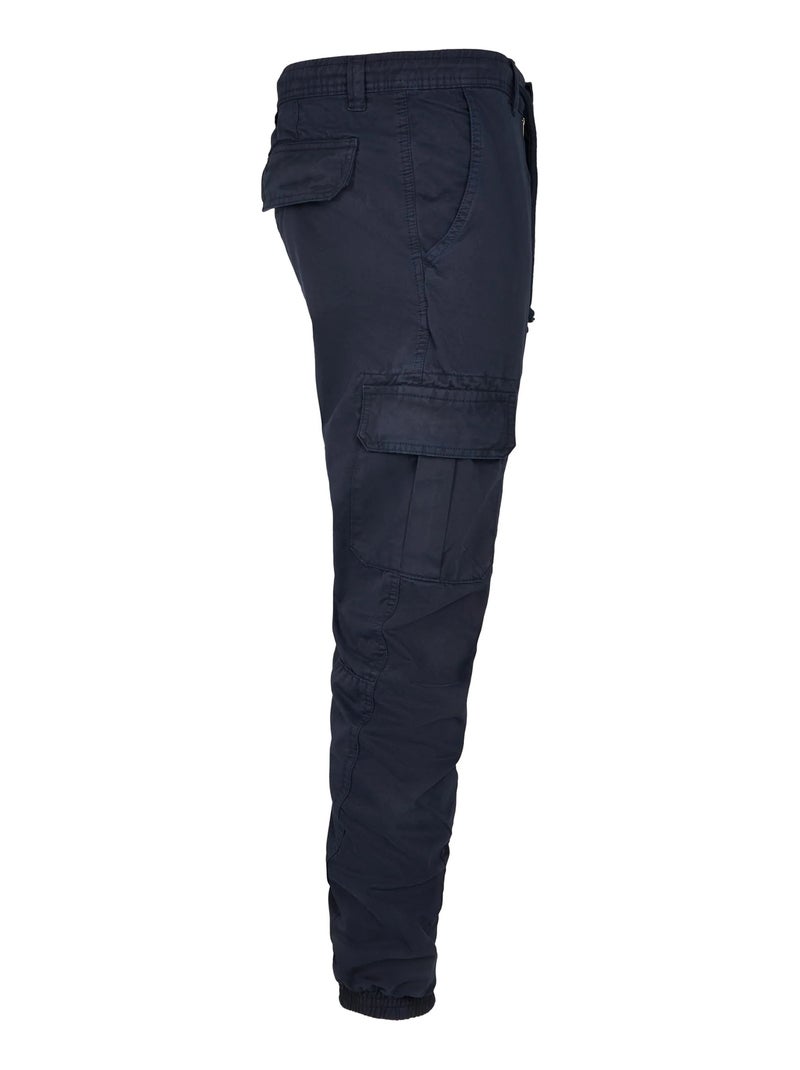 Pantalón multibolsillos diseño liso para hombre - urban classics Azul marino - Kiabi