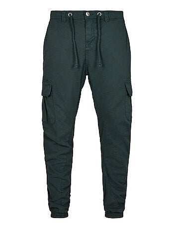Pantalón multibolsillos diseño liso para hombre - urban classics