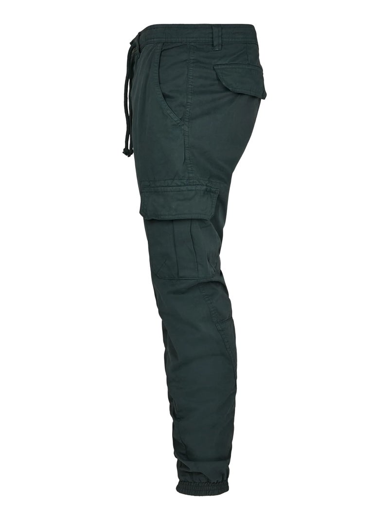 Pantalón multibolsillos diseño liso para hombre - urban classics Verde botella - Kiabi