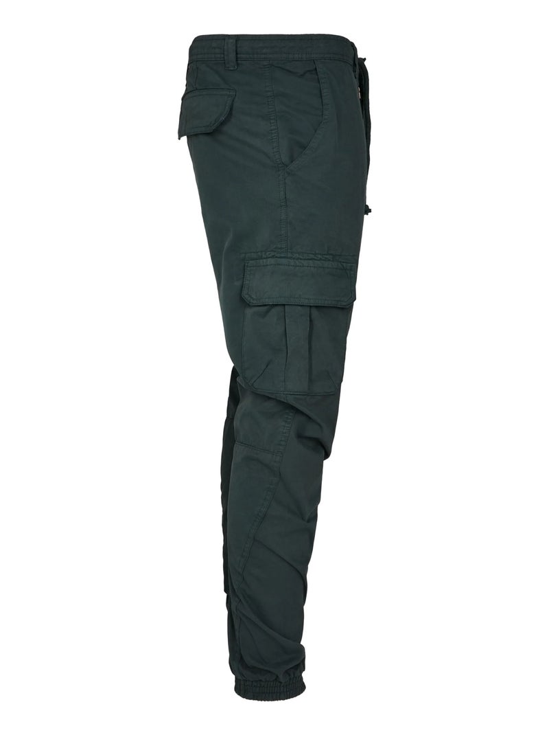 Pantalón multibolsillos diseño liso para hombre - urban classics Verde botella - Kiabi