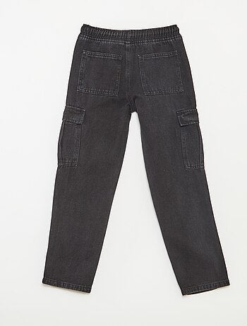 Pantalón multibolsillos elástico