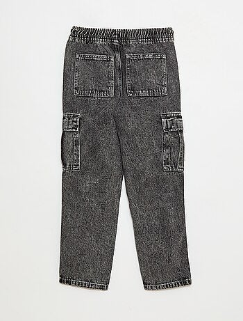 Pantalón multibolsillos elástico
